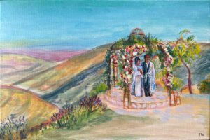 wedding painting